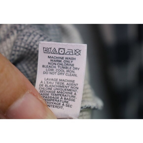 Victoria's Secret Plaid Waffle Knit Long Sleeve Romper-Size XS/TP - Picture 6 of 10